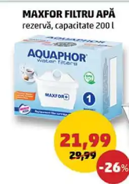 Penny MAXFOR FILTRU APĂ Ofertă