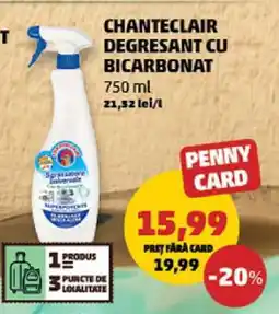 Penny CHANTECLAIR DEGRESANT CU BICARBONAT Ofertă