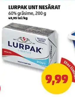 Penny LURPAK UNT NEȘĂRAT Ofertă