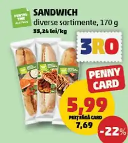 Penny SANDWICH Ofertă