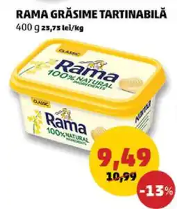 Penny Rama Grăsime Tartinabilă Ofertă