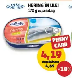 Penny HERING ÎN ULEI Ofertă