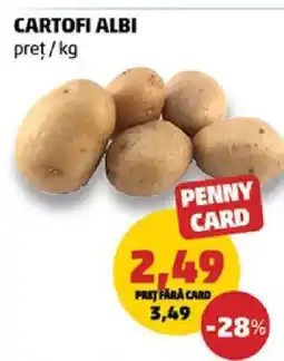 Penny Cartofi albi Ofertă