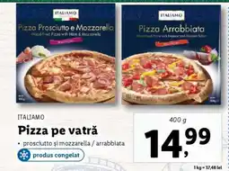 Lidl Pizza pe vatră Ofertă