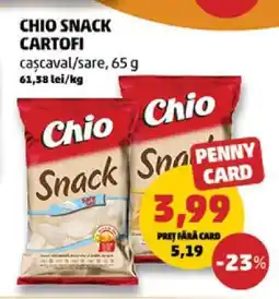 Penny CHIO SNACK CARTOFI Ofertă