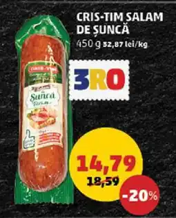 Penny CRIS-TIM SALAM DE ȘUNCĂ Ofertă
