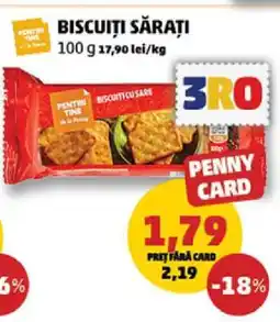 Penny Biscuiți Sărați Ofertă