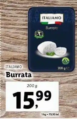 Lidl ITALIAMO Burrata Ofertă