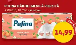 Penny Pufina Hârtie Igienică Piersică Ofertă
