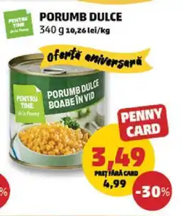 Penny Porumb dulce Ofertă