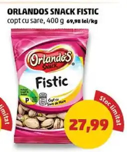 Penny ORLANDOS SNACK FISTIC Ofertă