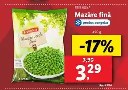 Lidl Mazăre fină Ofertă