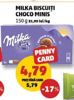 Penny Milka Biscuiți Choco Minis Ofertă