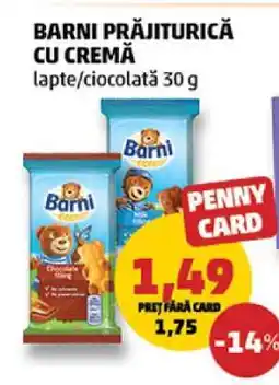 Penny Barni Prăjiturică cu Cremă Ofertă