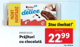 Lidl Kinder Delice Ofertă