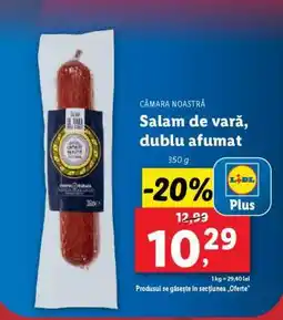 Lidl Salam de vară dublu afumat Ofertă