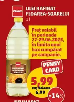Penny Ulei rafinat floarea-soarelui Ofertă