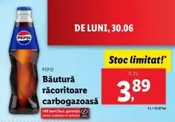 Lidl PEPSI Băutură răcoritoare carbogazoasă Ofertă