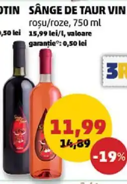 Penny Sânge de Taur Vin Ofertă