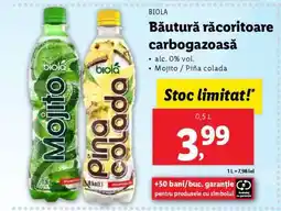 Lidl BIOLA Băutură răcoritoare carbogazoasă Ofertă