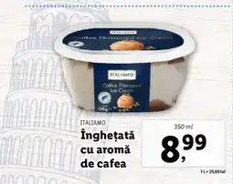 Lidl ITALIAMO Înghețată cu aromă de cafea Ofertă
