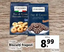 Lidl ITALIAMO Biscuiți fragezi Ofertă