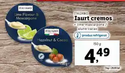 Lidl ITALIAMO Iaurt cremos Ofertă