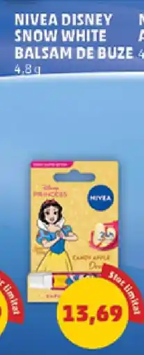 Penny NIVEA Disney Snow White Balsam de Buze Ofertă