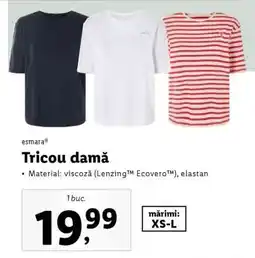 Lidl Tricou damă Ofertă
