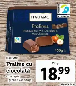 Lidl ITALIAMO Praline cu ciocolată Ofertă