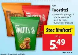 Lidl TOORTITZI Ofertă