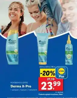 Lidl HEAD& SHOULDERS Derma X Pro Ofertă