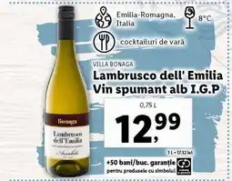 Lidl Lambrusco dell' Emilia Vin spumant alb I.G.P Ofertă