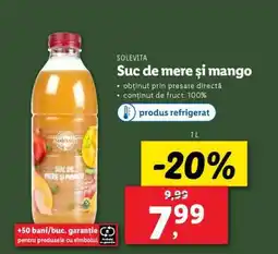 Lidl Solevita Suc de mere și mango Ofertă