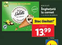 Lidl BON GELATI Înghețată la cornet Ofertă