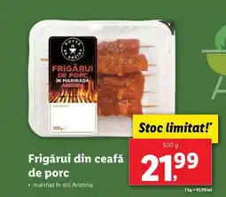 Lidl Frigărui din ceafă de porc Ofertă