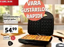 Lidl SILVERCREST Sandwichmaker / Aparat gofre Ofertă