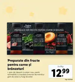 Lidl Preparate din fructe pentru carne și brânzeturi Ofertă