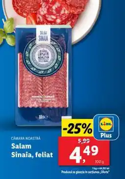 Lidl Salam Sinaia feliat Ofertă