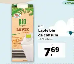 Lidl Lapte bio de consum Ofertă