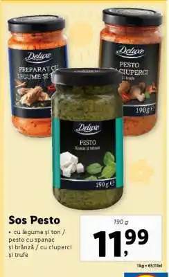 Lidl Sos pesto Ofertă