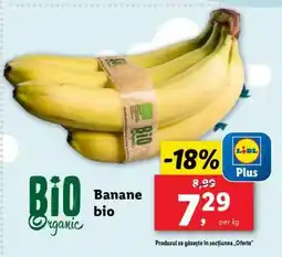 Lidl Banane bio Ofertă