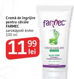 Supeco Cremă de îngrijire pentru călcâie FARMEC Ofertă