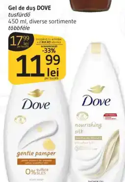Supeco Gel de duş DOVE Ofertă
