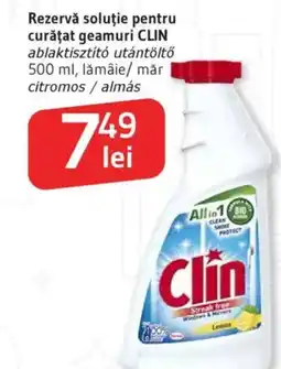 Supeco Rezervă soluţie pentru curățat geamuri CLIN Ofertă