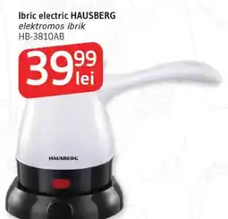 Supeco Ibric electric HAUSBERG elektromos ibrik HB-3810AB Ofertă