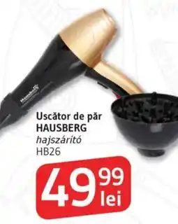 Supeco Uscător de păr HAUSBERG Ofertă