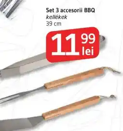 Supeco Set 3 accesorii BBQ Ofertă