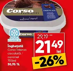 PROFI Îngheţată Corso Intenso ciocolată / caramel Ofertă
