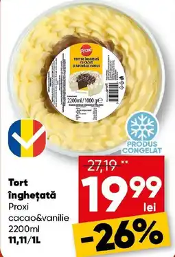 PROFI Tort îngheţată Proxi cacao&vanilie Ofertă